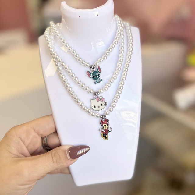 Collana elastica per bambine 