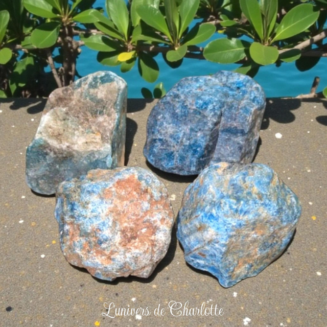 Pierre brute "Apatite"
