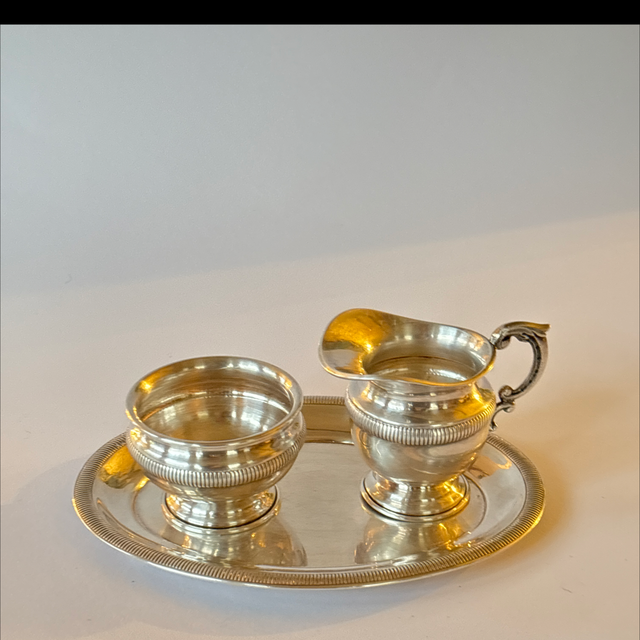 Mocca Service  silver plated 1930er Jahre 
