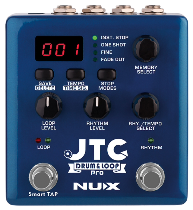 NUX JTC Drum + Loop PRO Dual Pedal