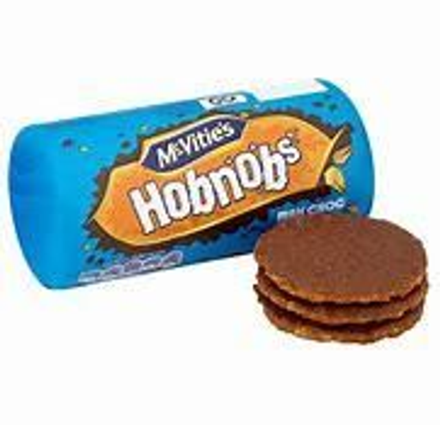 Milk Chocolate covered Hobnob Biscuit