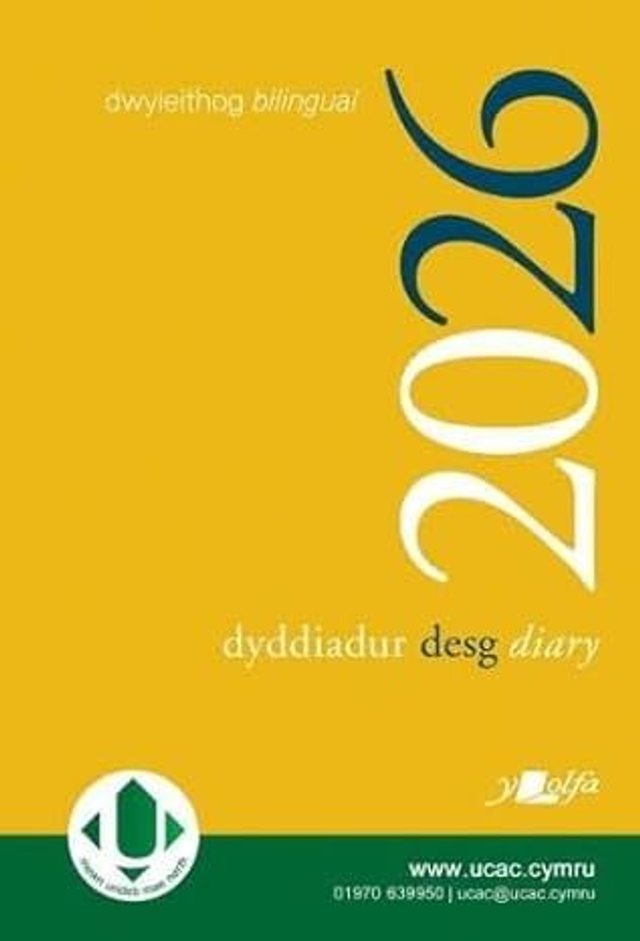 Dyddiadur Desg 2025 Desk Diary