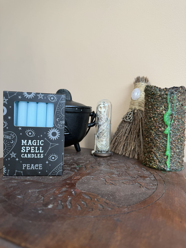 🌌 Magic Spell – PEACE (bleu ciel)