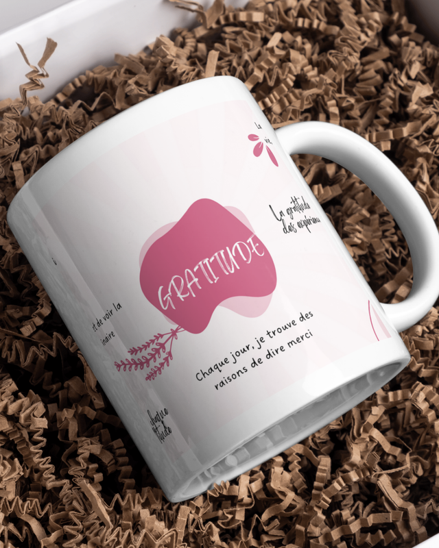 Tasse mindset Gratitude