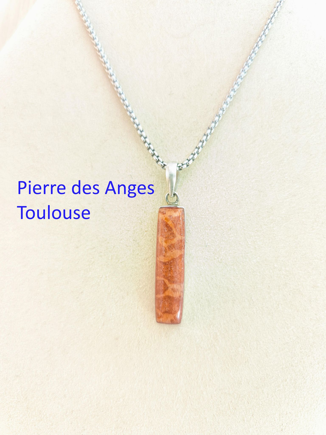 Pendentif Corail Gorgone