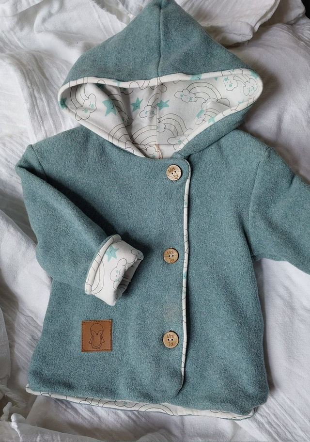 Veste polaire 74/80 &quot;Pinguin&quot;