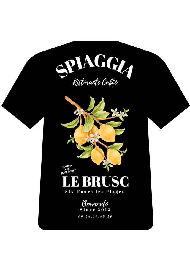 TSHIRT CITRONS JAUNES