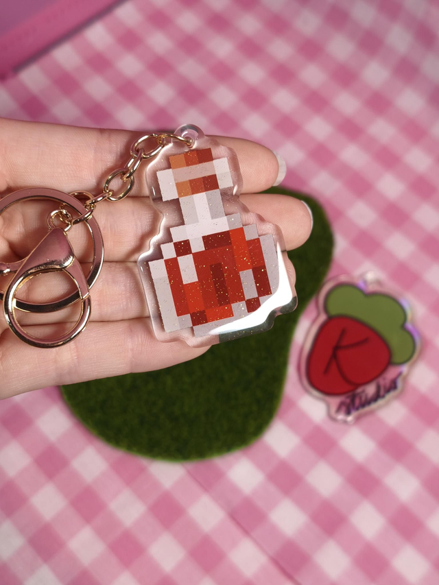 MINECRAFT keychain - Potion