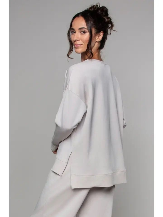 Born Nouli Super Soft Longline Sweatshirt - Oat 