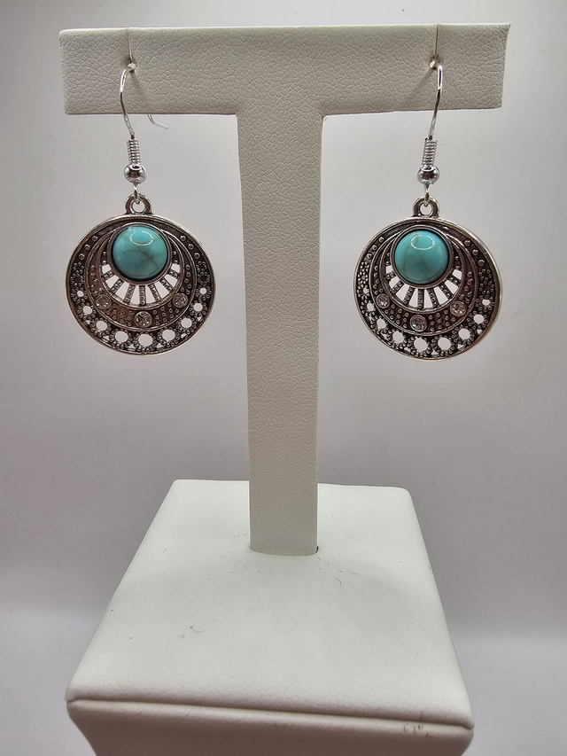 Tiberton & Turquoise Earrings.