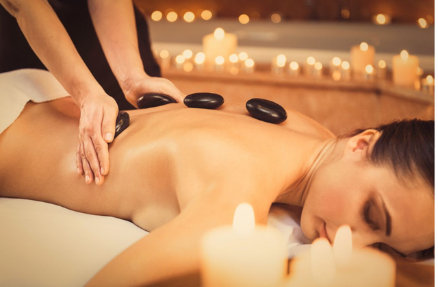 Massage aux pierres chaudes 1H