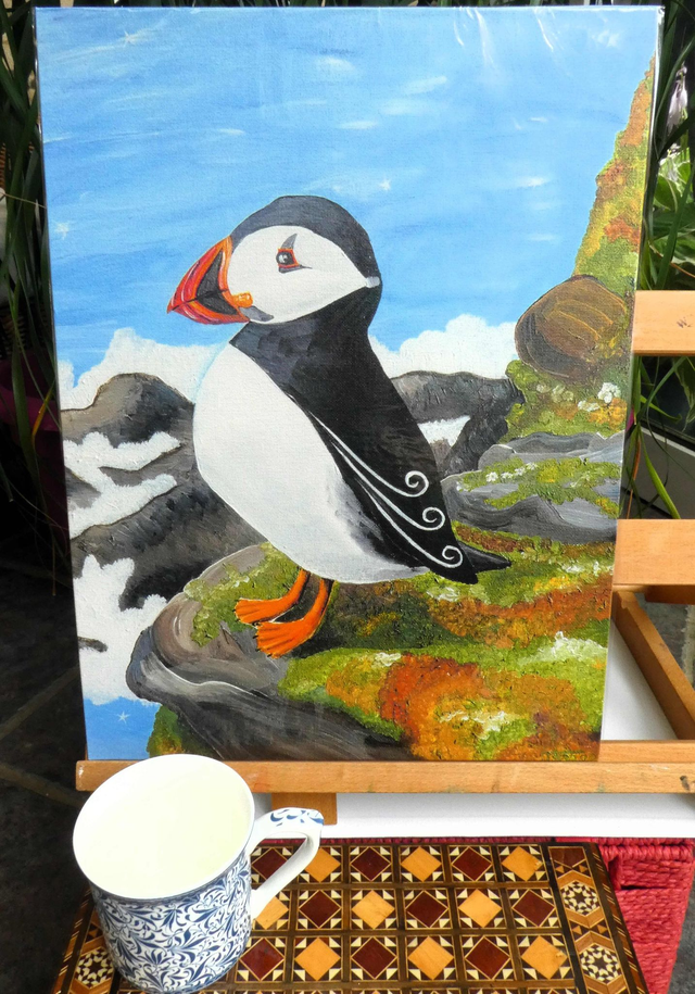 Open Edition Canvas Panel Print, from my "Marine Wonders" collection, "Faithfulness"