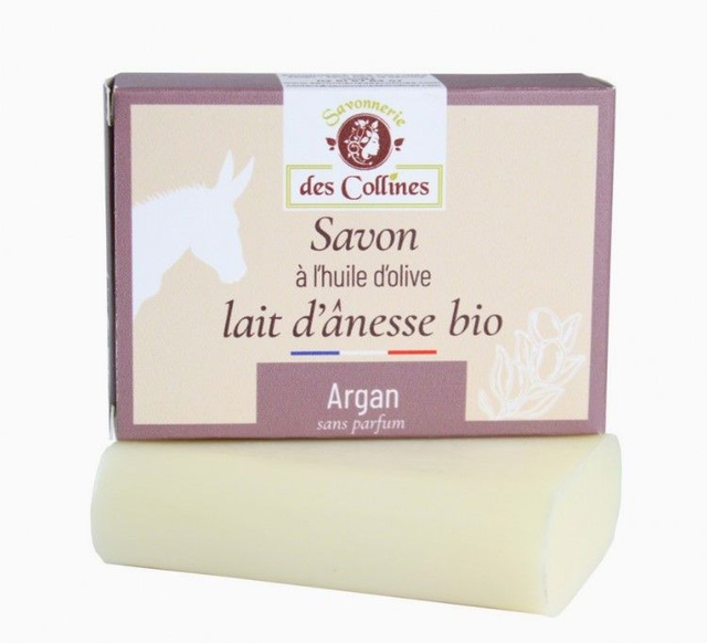 Savon lait d&#039;ânesse Argan - sans parfum