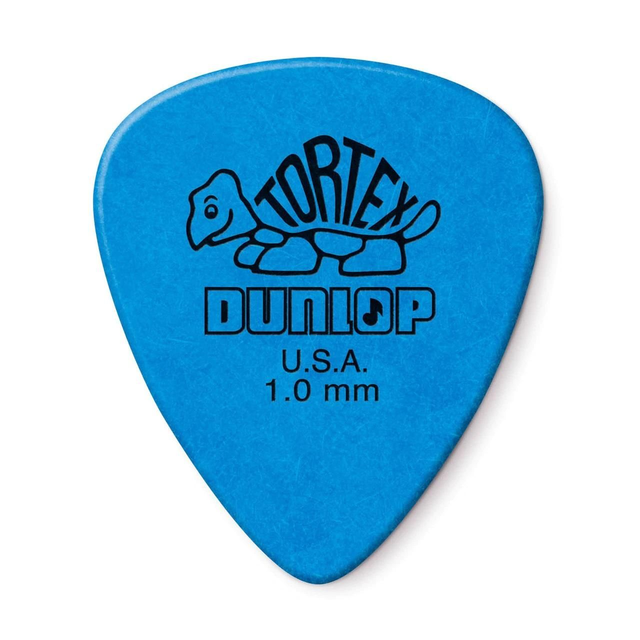 911 - Palheta Dunlop Tortex 1.00mm Azul Dunlop