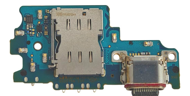 Charging Port Dock Connector Replacement for Samsung Galaxy S21 FE, Fast Charging USB Type-C Charging Port Microphone Audio Jack Board