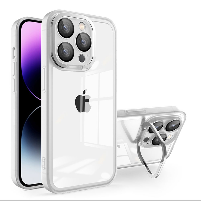 Coque Support + Protection caméra (Blanc)