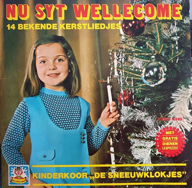 Kinderkoor De Sneeuwklokjes - Nu Syt Wellecome (LP)