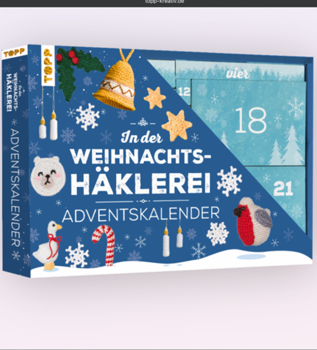 Adventskalender zum Häkeln