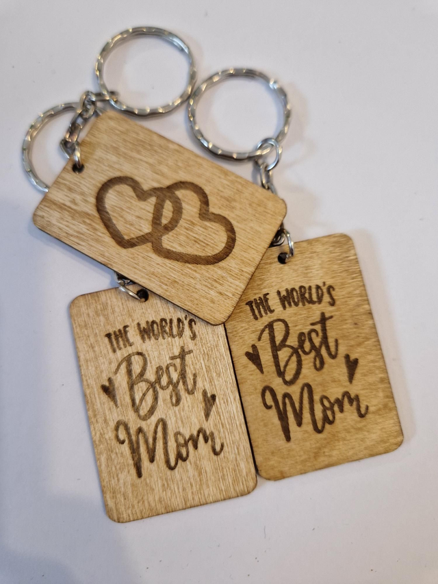 Standard Best Mom Keyring