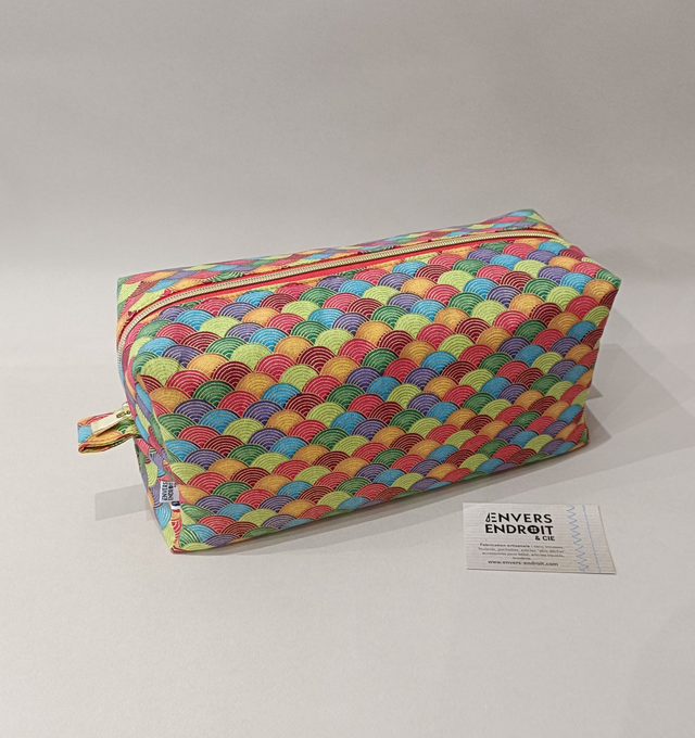 Trousse de toilette en coton