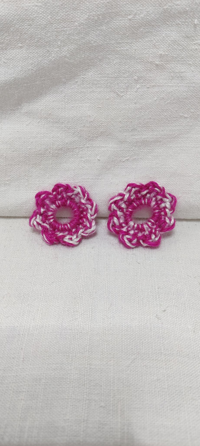 Duo Fleurs Pampilles Anémonettes Parterre rose poudré fushia