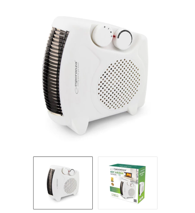 Radiateur soufflant Waikiki – Confort thermique toute l’année