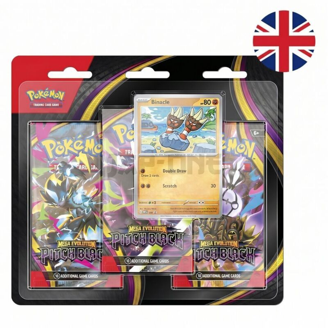Pokemon Mega Evolution 5 Pitch Black Binacle