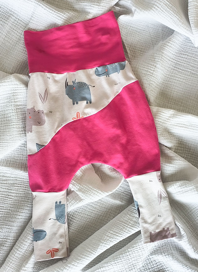 3 mois Sarouel Bébé Long Évolutif Jersey Coton 