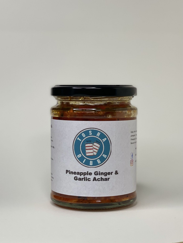 Pineapple, Ginger and Garlic Pickle