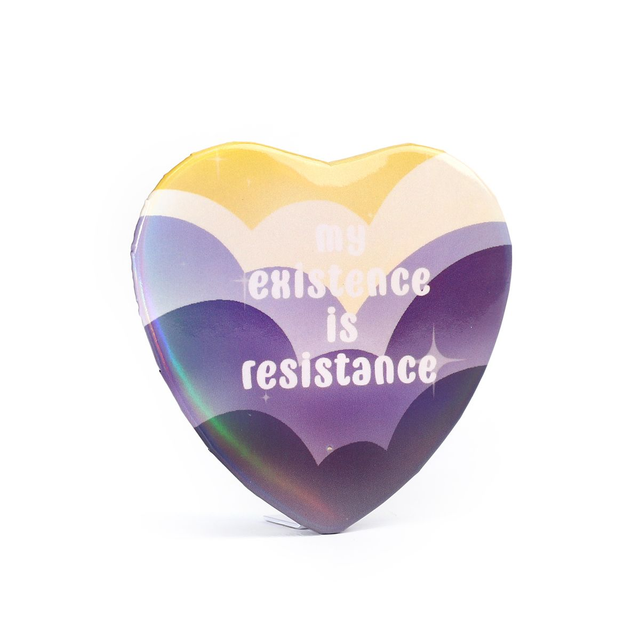 Nonbinary existence pin