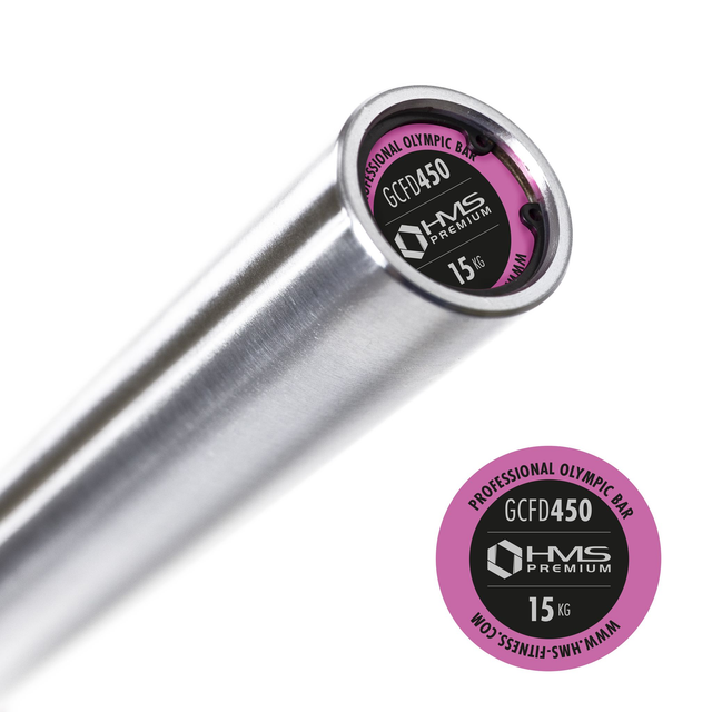 Olympische halterstang GFCD450 HMS PREMIUM 15 kg