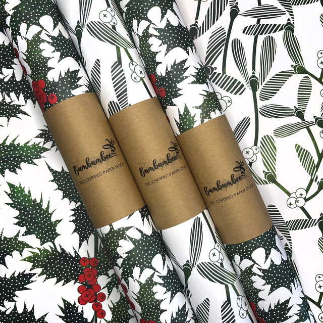Festive Gift Wrap A2 Sheets
