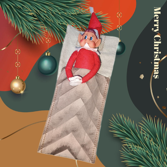 Sac de couchage marron (Elf on the shelf)