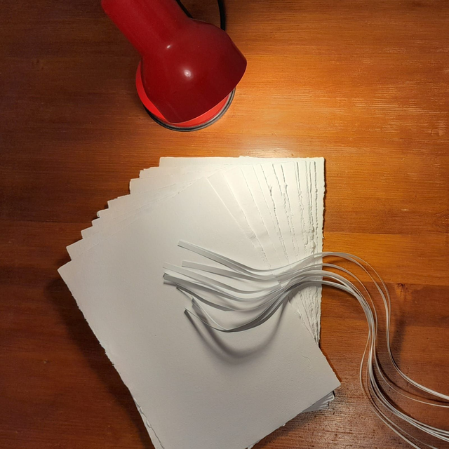 Atelier fabrication de papier