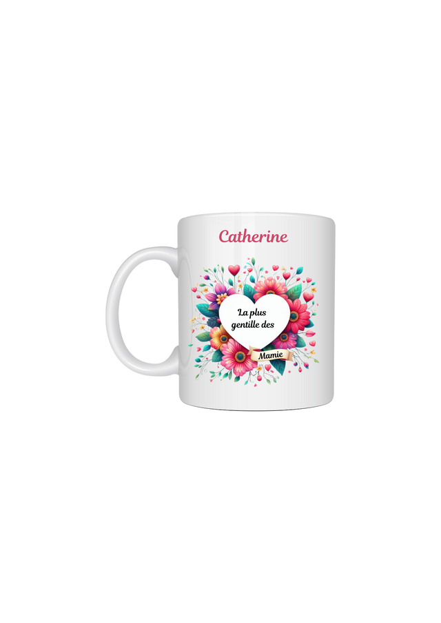 Mug motif tu es la plus gentille des mamie