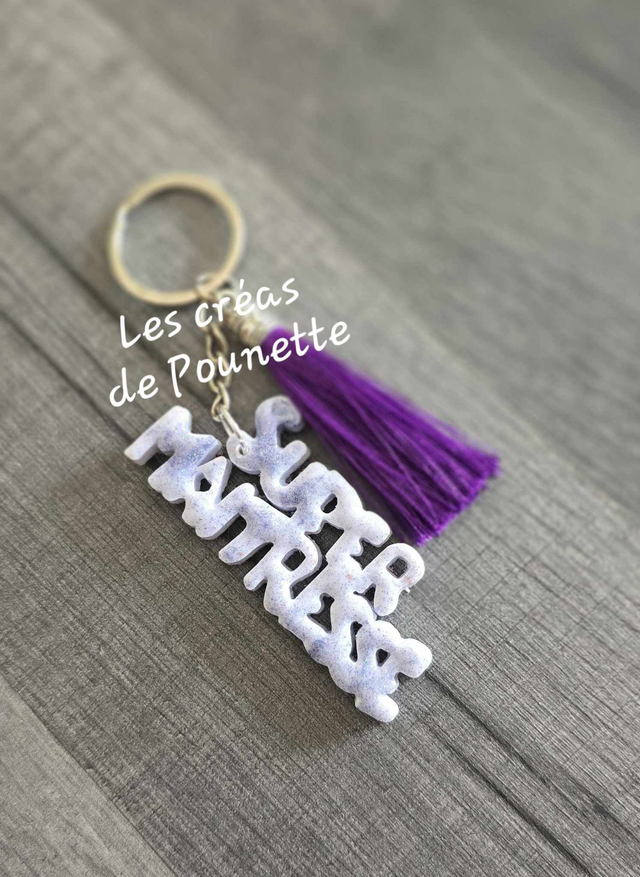 Porte-clés Super maîtresse