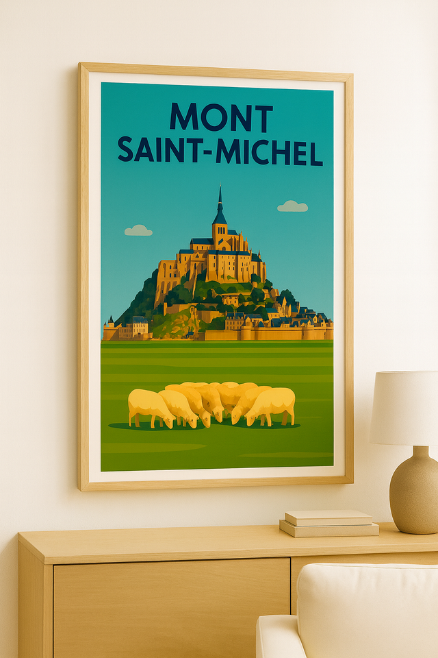 Affiche photo – Mont Saint Michel