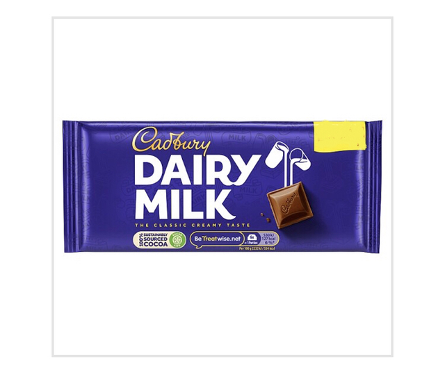 Cadbury Dairy Milk 95g 