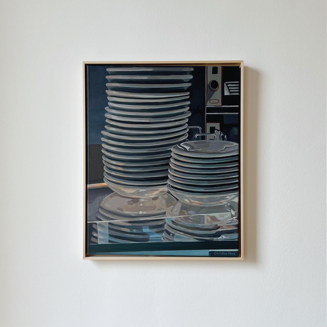 Stacked plates