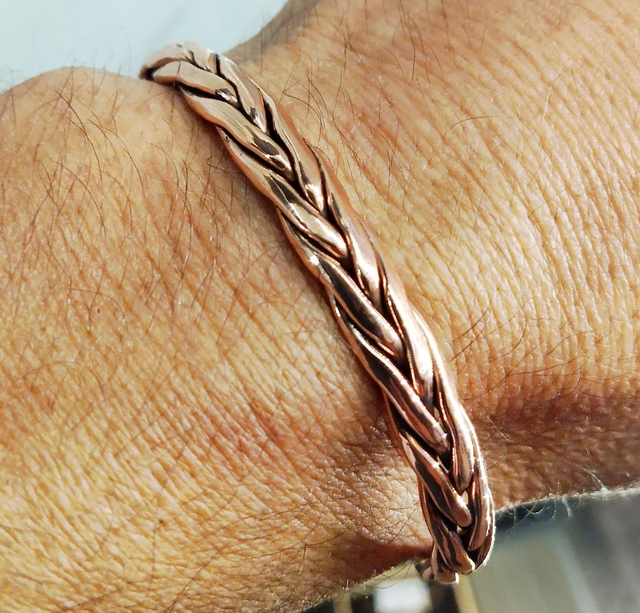 Bracelet cuivre 5 brins 