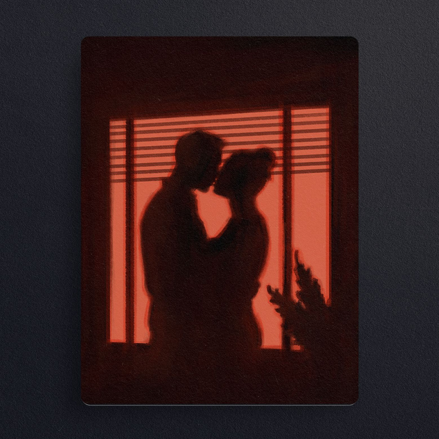 #0819 Ombre d&#039;amour  - ILLUS - PRINT - Digital painting