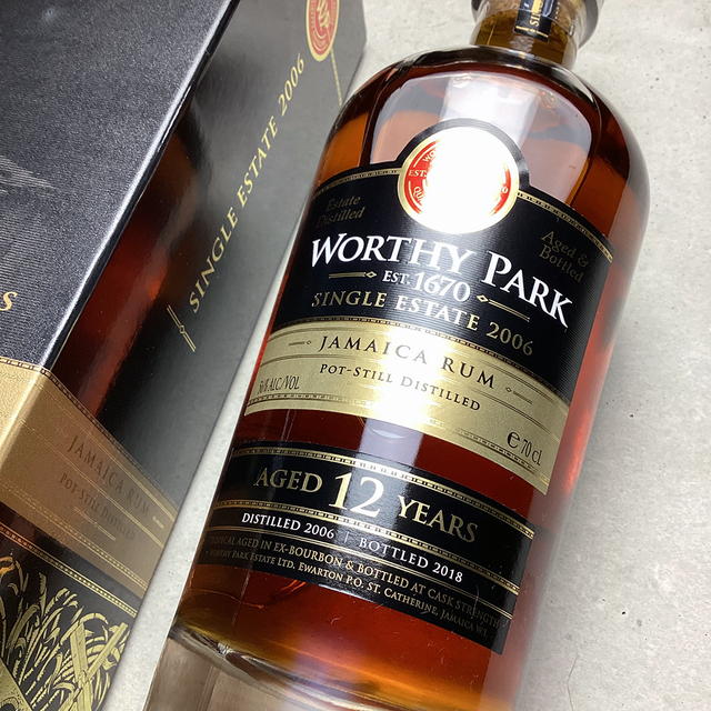 WORTHY PARK 12 ans 2006 Single Estate Reserve