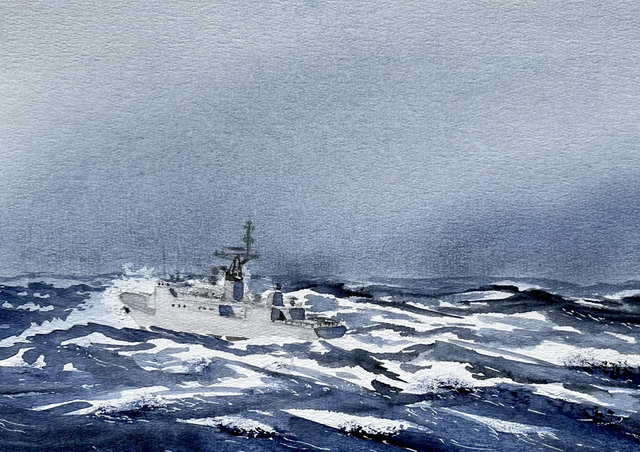 Aviso par gros temps