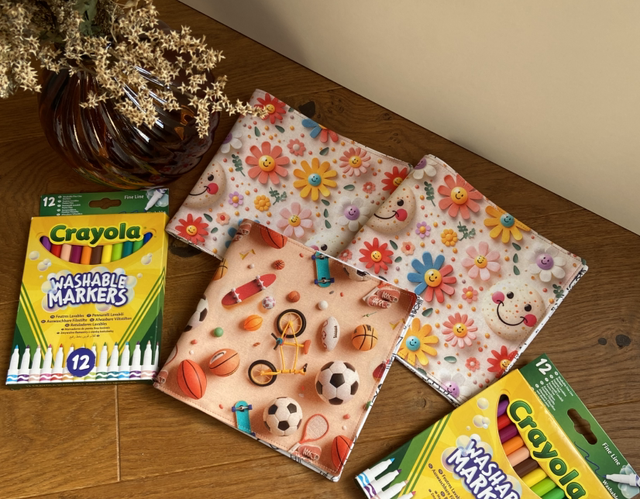 Cahier de coloriage lavable