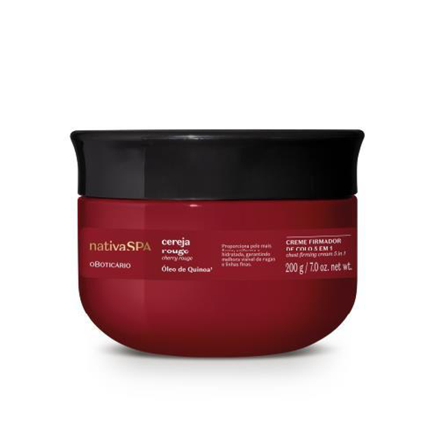 Creme Firmador de Colo 5 em 1 Nativa Spa Cereja Rouge 200g