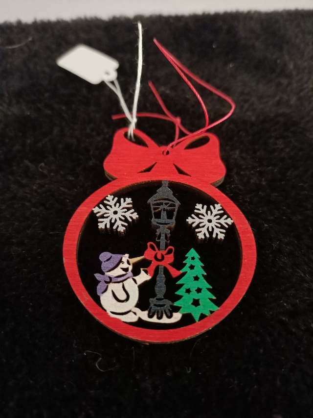 Décoration de sapin ( Bois )