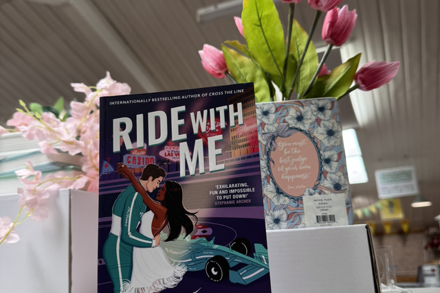 Ride with me painted edge