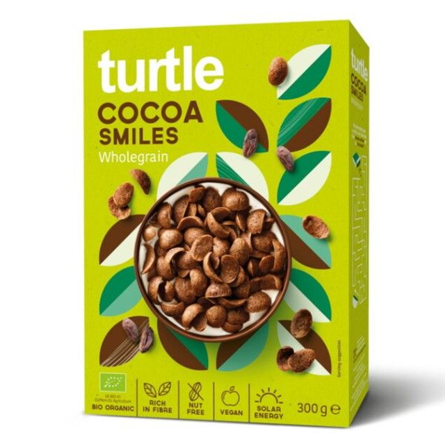 Turtle Cocoa Smiles 300g Packung