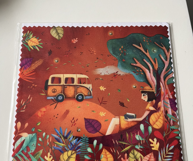 Micro fibre lunettes