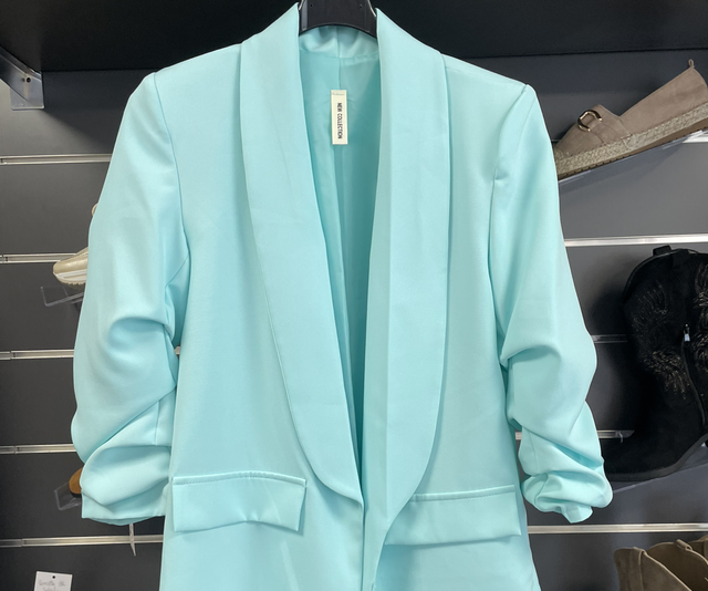 Blazer turquoise taille S